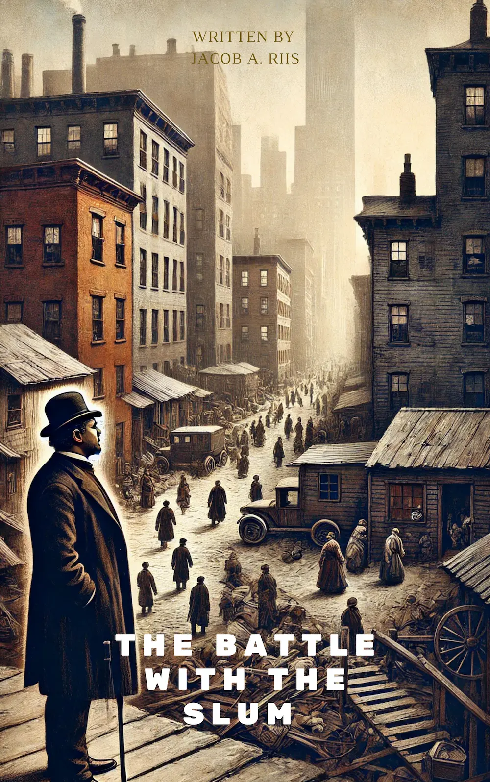 The Battle with the Slum by Jacob A. Riis